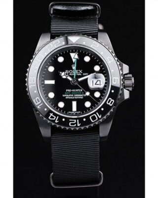 Superclone Rolex GMT-Master II 40mm Black Dial REP016827 2