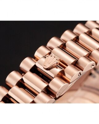 Superclone Rolex Day-Date Black Dial 1454102 Profile Shot