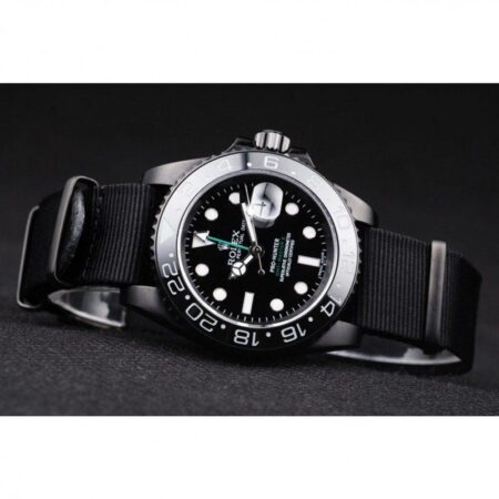 Superclone Rolex GMT-Master II 40mm Black Dial REP016827 5