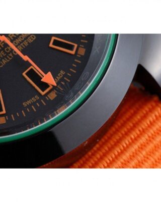 Replica Rolex Milgauss Black Dial 622003 Profile Shot