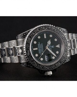 Replica Rolex Submariner Green Dial 1454079 Close-Up Focus