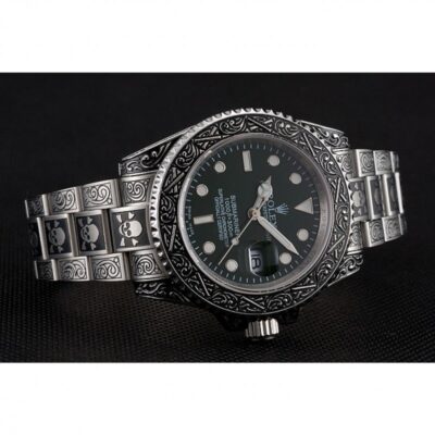 Replica Rolex Submariner Green Dial 1454079 Close-Up Focus