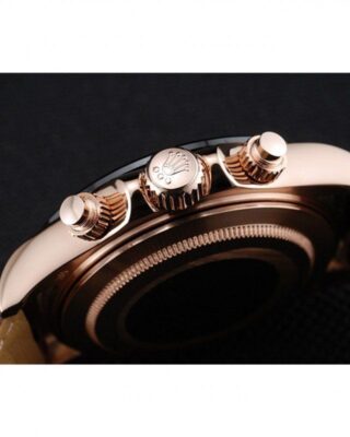 Replica Rolex Daytona Rose-Gold Dial 1454243 Feature Highlight