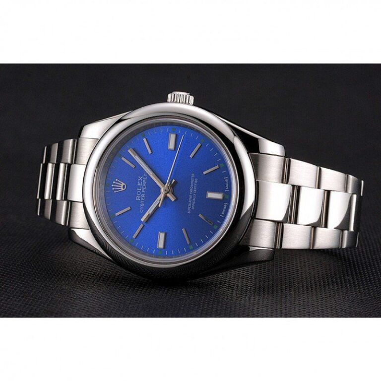 Replica Rolex Oyster Perpetual Date Blue Dial REP016835 Design Element