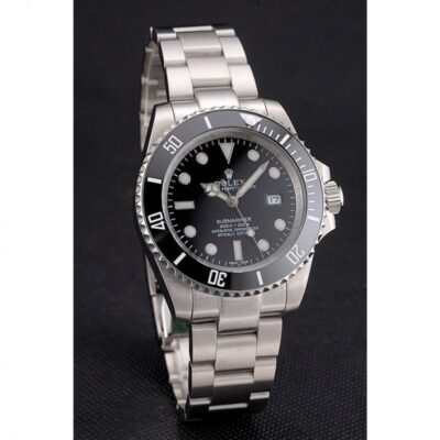 Superclone Rolex Submariner Black Dial PR16233P Angle Detail