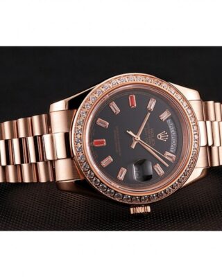 Superclone Rolex Day-Date Black Dial 1454102 Design Element