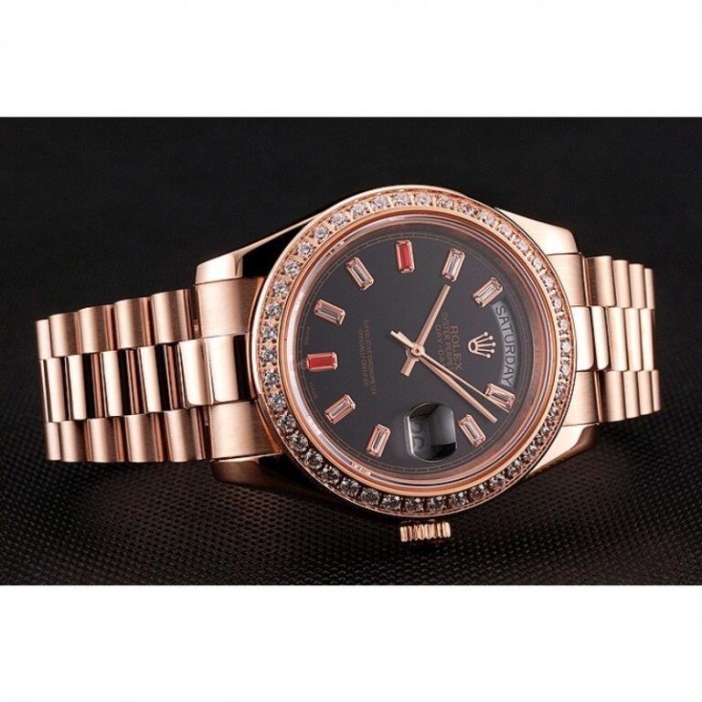 Superclone Rolex Day-Date Black Dial 1454102 Design Element