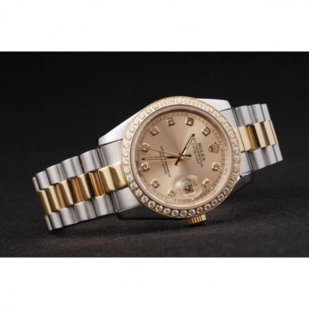 Superclone Rolex Datejust 36mm Gold Dial SRL40 8