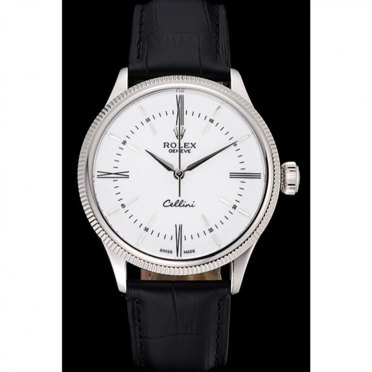 Superclone Rolex Cellini White Dial 622653 Perspective View