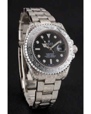 Superclone Rolex Submariner Black Dial 1454093 Angle Detail