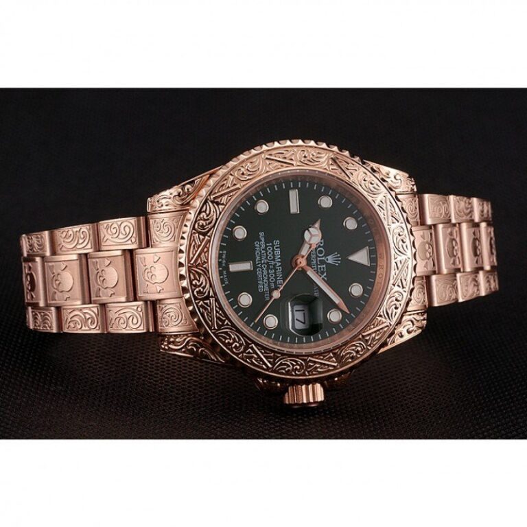 Replica Rolex Submariner Green Dial 1454074 Close-Up Focus