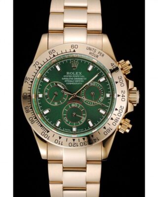 Rolex Daytona 39mm Green Dial 1454244 2