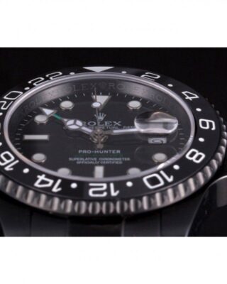 Replica Rolex GMT-Master II Black Dial REP016829 Profile Shot