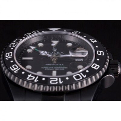 Replica Rolex GMT-Master II Black Dial REP016829 Profile Shot