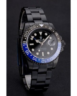 Superclone Rolex GMT-Master II Black Dial PR18239 Angle Detail