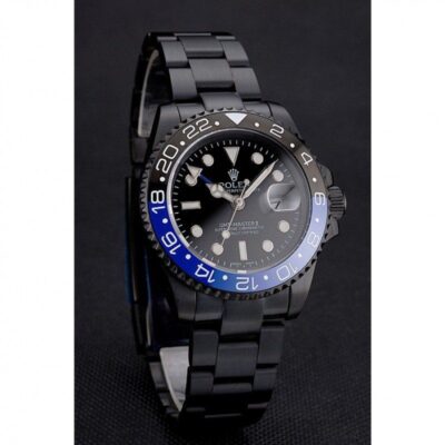 Superclone Rolex GMT-Master II Black Dial PR18239 Angle Detail