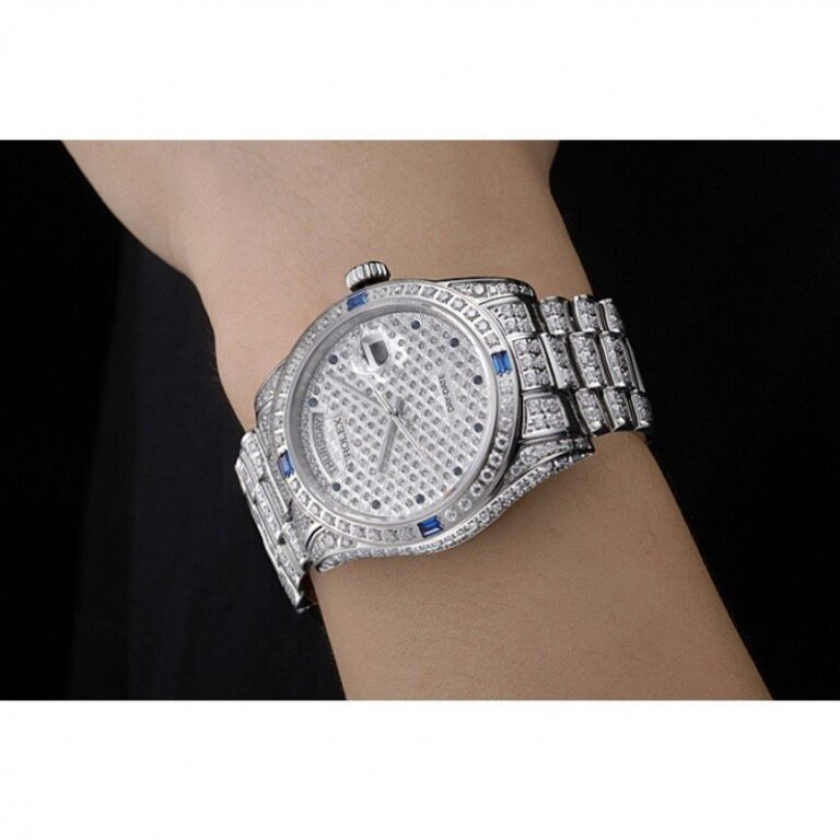 Superclone Rolex Day-Date Diamond Dial 621613 Visual Detail