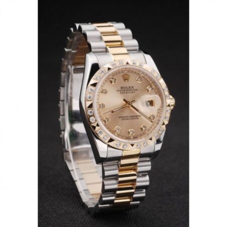 Superclone Rolex Datejust 36mm Gold Dial SRL41 7