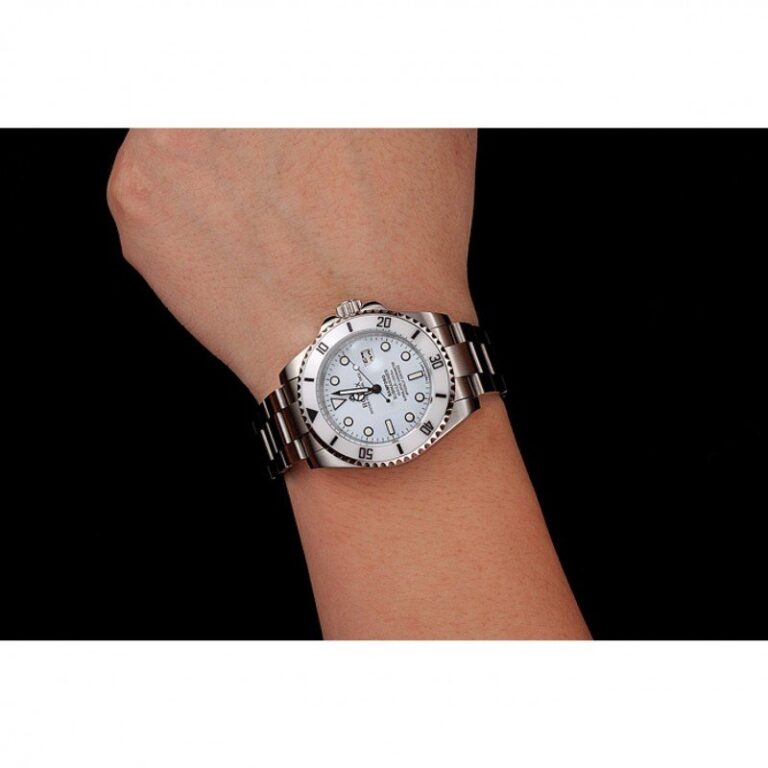 Replica Rolex Submariner White Dial 1453863 Alternate Angle