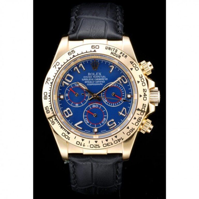 Replica Rolex Daytona Blue Dial REP016832 Perspective View