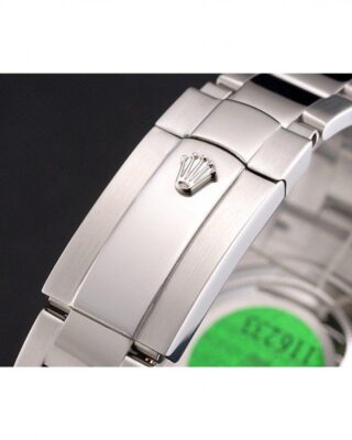 Replica Rolex Oyster Perpetual Date Blue Dial REP016835 Profile Shot