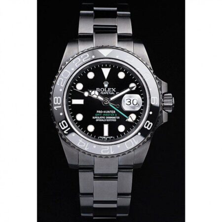 Superclone Rolex GMT-Master II 39mm Black Dial REP016828 2