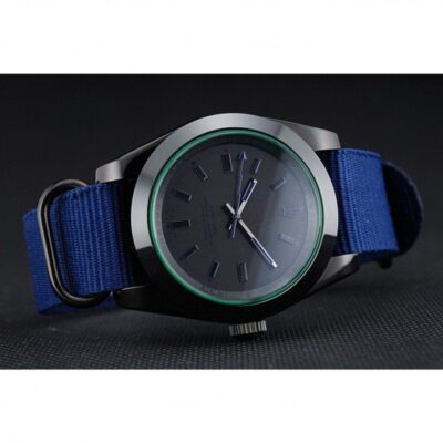 Replica Rolex Milgauss Blue Dial 622005 Close-Up Focus