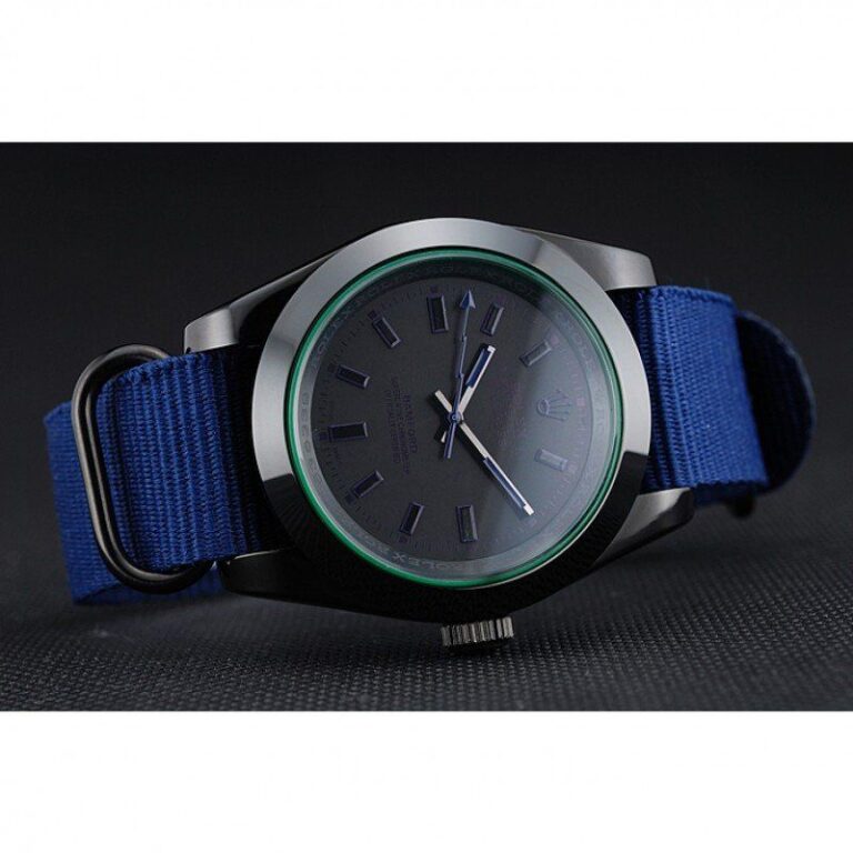 Replica Rolex Milgauss Blue Dial 622005 Close-Up Focus