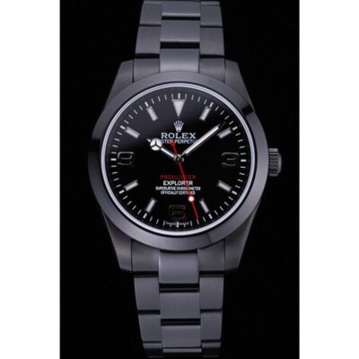 Replica Rolex Explorer Black Dial 622549 Perspective View