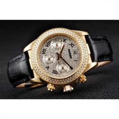 Replica Rolex Daytona Diamond Dial 98238 Close-Up Focus