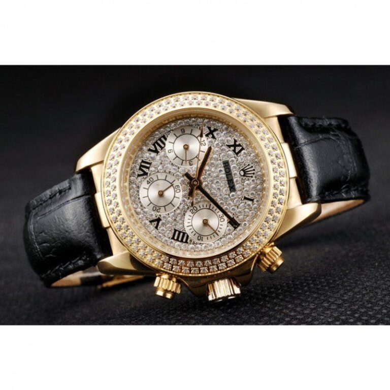 Replica Rolex Daytona Diamond Dial 98238 Close-Up Focus