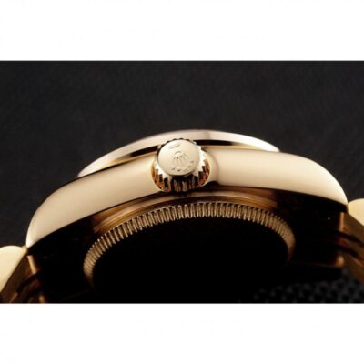 Superclone Rolex Datejust Gold Dial 1454096 Alternate Angle