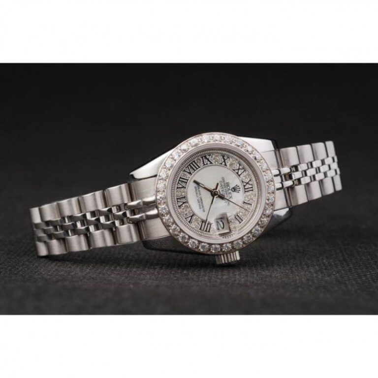 Superclone Rolex Datejust Diamond Dial SRL65 Close-Up Focus