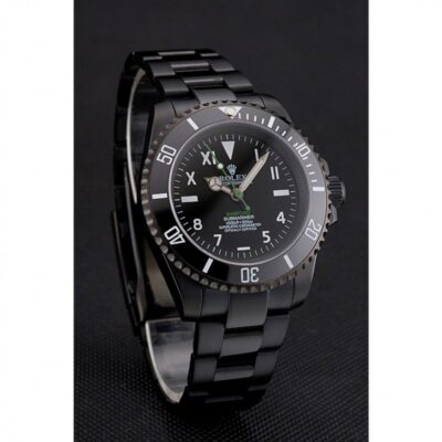 Replica Rolex Submariner Black Dial PR16233BBL Angle Detail
