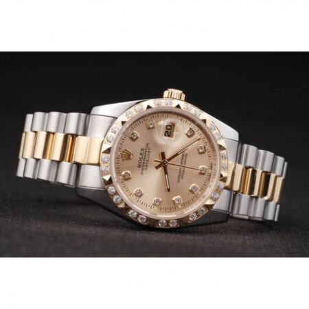 Superclone Rolex Datejust 36mm Gold Dial SRL41 9