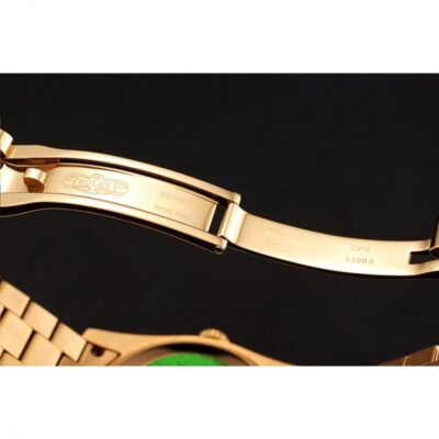 Superclone Rolex Day-Date Gold Dial 1453956 Profile Shot