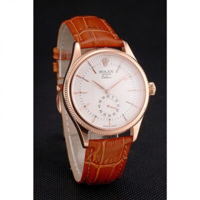Superclone Rolex Cellini White Dial REP016813 Angle Detail