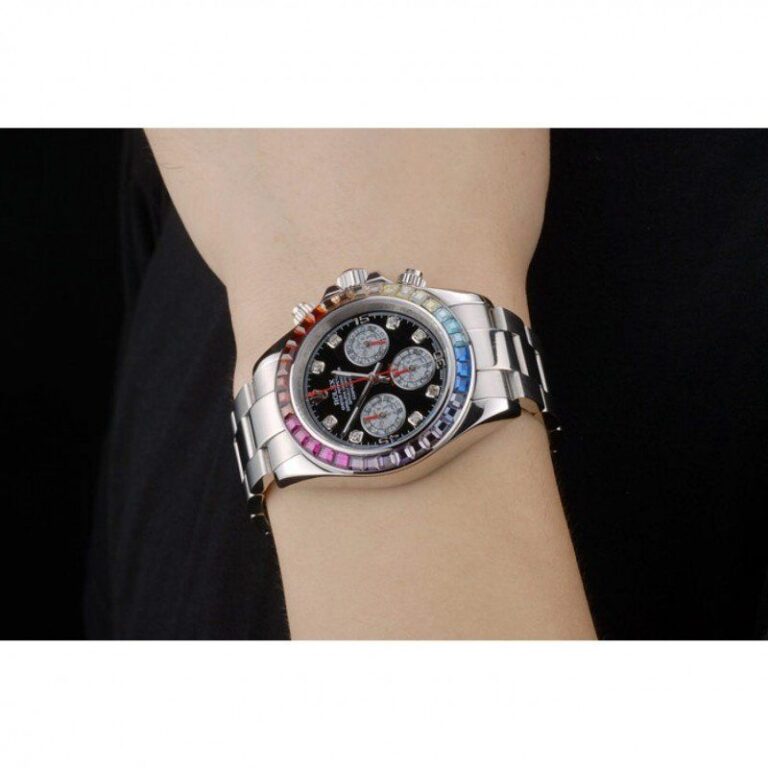 Replica Rolex Daytona Black Dial 80250 Visual Detail
