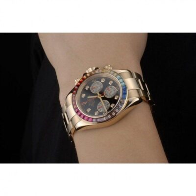 Replica Rolex Daytona Black Dial 80251 Visual Detail
