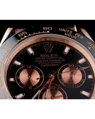 Replica Rolex Daytona Black Dial REP016831 Craftsmanship View
