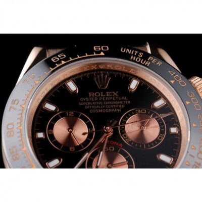 Replica Rolex Daytona Black Dial REP016831 Craftsmanship View