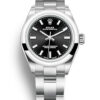 Rolex Oyster Perpetual Lady 28mm Black Dial 276200