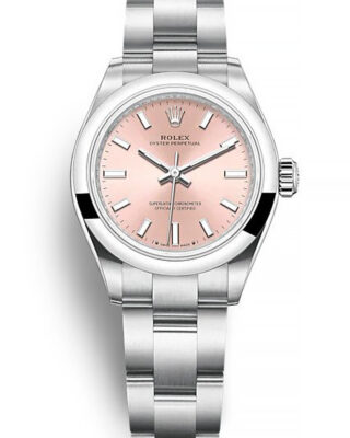 Fake Rolex Oyster Perpetual Lady 28mm Pink Dial 276200