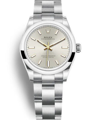Fake Rolex Oyster Perpetual Lady 31mm Silver Dial 277200