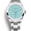 Rolex Oyster Perpetual Lady 31mm Turquoise Blue Dial 277200