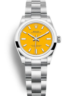 Replica Rolex Oyster Perpetual Lady Yellow Dial 277200