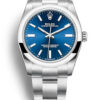 Rolex Oyster Perpetual Lady 34mm Blue Dial 124200