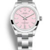 Rolex Oyster Perpetual Lady 34mm Candy Pink Dial 124200