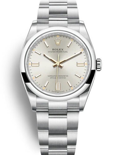 Oyster Perpetual Lady Silver Dial 126000