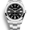 Rolex Oyster Perpetual Lady 41mm Black Dial 124300